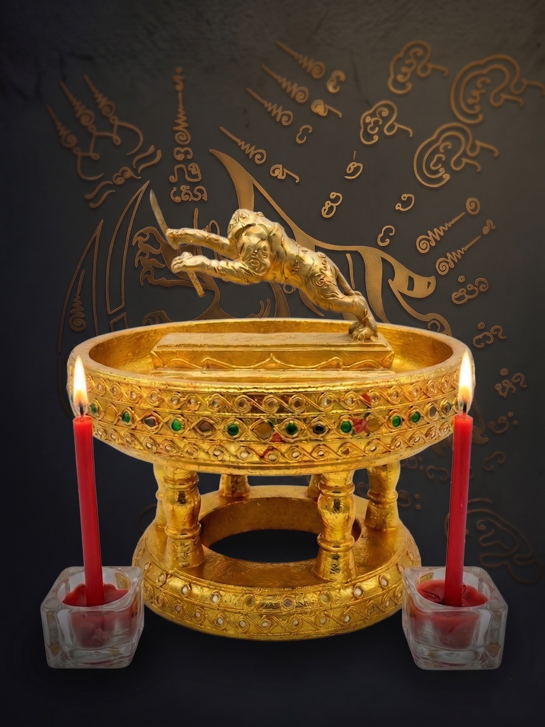 無頭虎 燃燈祈福