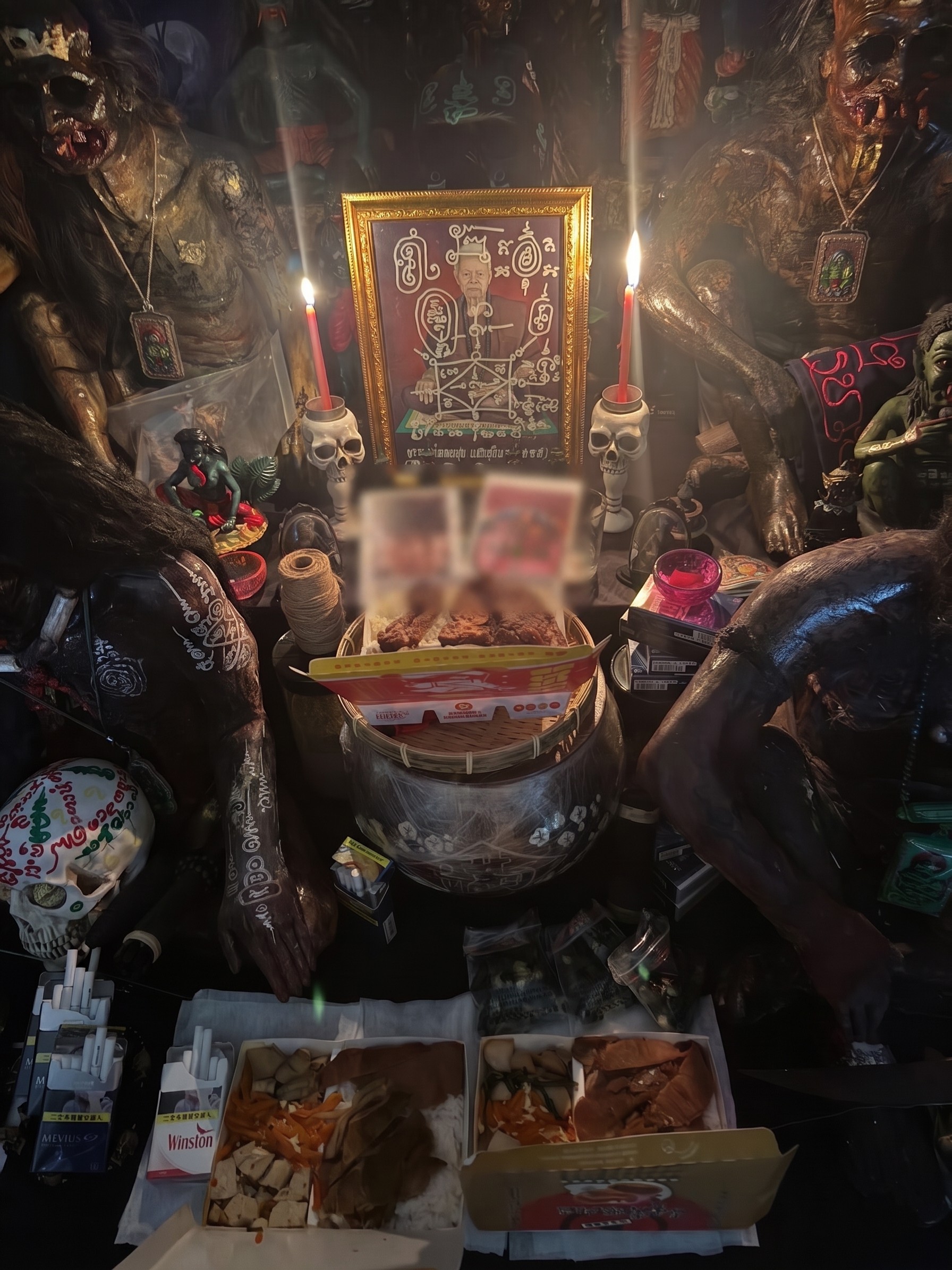 皮烹鬼靈王 燃燈祈福